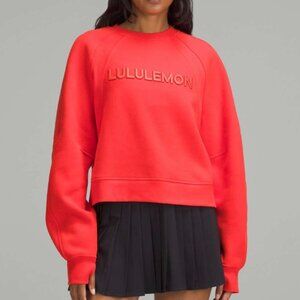 *EUC* Scuba Oversized Pullover Hot Heat- Size M/L
